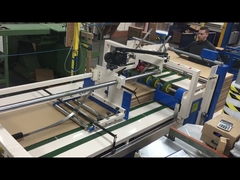 Halbautomatische Kistenklebmaschine