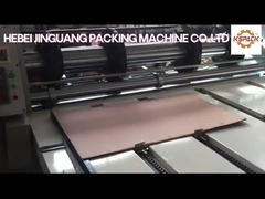 Kettenfütterungsart 1400-3200mm gewölbtes Kartonbrett kerbendes stempelschneidenes Dreh4machine