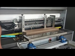 Flexo-Drucker slotter Farben der Vorderkanten-Zufuhr 1-6 Drehstanzepapier corrug Maschine