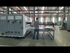 Zwei-Farben-Drucker-Slotter mit Ketteneinzug