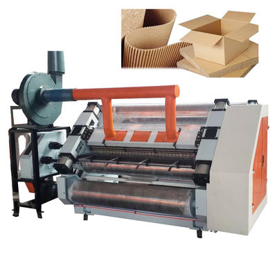 Semi Auto Fingerless Vacuum Absorb 2 Ply Single Facer Corrugated Machine