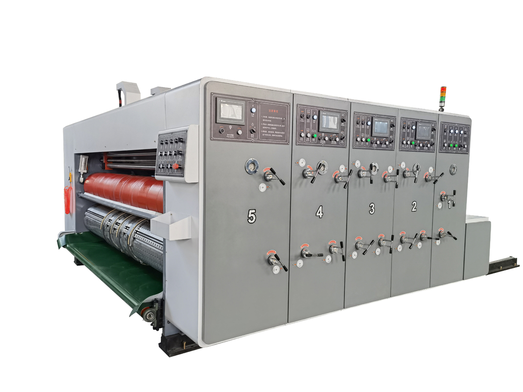 High Speed Pizza Box Making Machine Corrugated Box Printing Machine