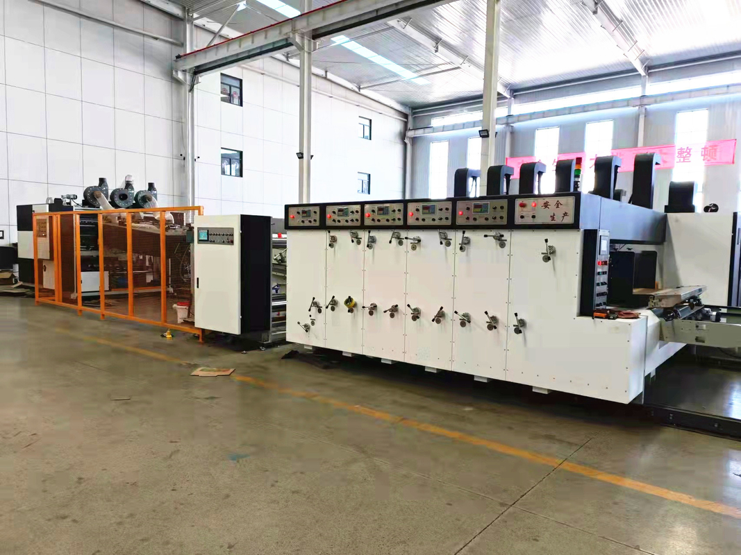 High Speed Pizza Box Making Machine Corrugated Box Printing Machine