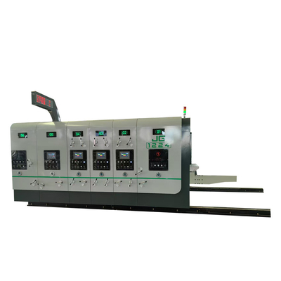 Maschine zur Herstellung von Wellkarton 4 Farben-Schleifmaschine Die Cutter-Maschine